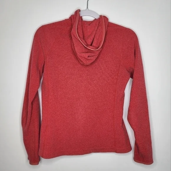 The North Face Terrycloth Full Zip Hoodie Jacket Polartec Small - Picture 4 of 13